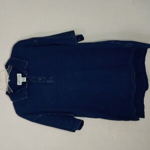 Orvis Men's Size Large 100% Cotton 3 Button  Polo